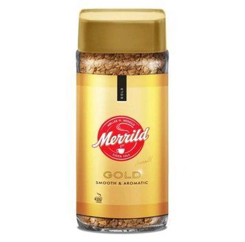 Кава "Merrild" GOLD smooth & aromatic розчин. с/б 200г х6шт Італія SWEET00078 фото