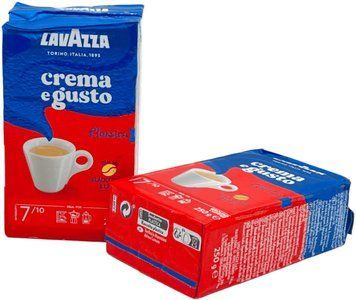 Кава "Lavazza " Crema e Gusto мел, в/у 2*250г х10шт SWEET00034 фото