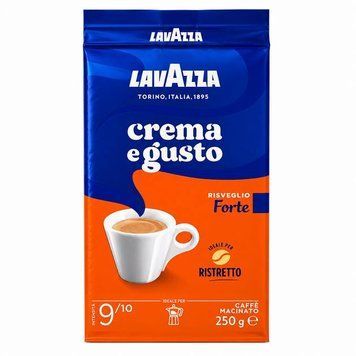 Кава "Lavazza " Grema e Gusto Forte мел, 250г SWEET00035 фото