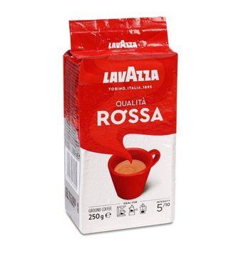 Кава "Lavazza" Qualita Rossa (мел), в/у 250г х20шт SWEET00069 фото